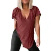 Women's T Shirts Women Short Sleeve Sexy Cute Tee Fitted Tight Basic Tops Clothing Offers Youthful Woman Clothes 2024