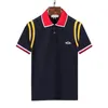 Designer Polo Summer Polo Shirt Golf 2024 Spring Summer Design polyvalent pour hommes et femmes Polo Couleur solide à manches courtes à manches décontractées Polo