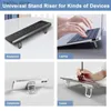 Outros componentes do computador Mini laptop de liga de zinco portátil com 2 ângulo ajustável laptop invisível stands adequados para laptops MacBook Y240418