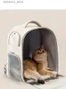 Kattbärare lådor hus 0- 10 k kattbärare ba andningsbara nät gör ryggsäck lare kapacitet katt transport ba utomhus resor husdjur leveranser pet ba l49