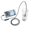 Эндоскоп 7 мм/8 мм объектив 1 М 2 м 5 м кабель кабель Android USB -камера Гибкая проверка труб змеи Borescope