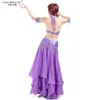 Stage Wear Belly Dance Performance Suit Fash