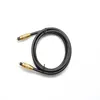 OD6.0 mm złota głowica audio optyczny kabel światłowodowy TOSLink kabel audio cyfrowy optyczny interfejs boczny interfejs audio transmisja dźwiękowa