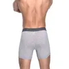 アンダーパンツファッション男性下着の男性プラスサイズ長いボクサーhommeソフトコットンボクサーセクシーなパンティートランク