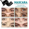 Mascara Sdotter Mascara Long Thin Voluminous Dense Quick Drying Waterproof Long-lasting Natural Small Brush Head To Magnify Eyes L410