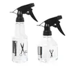 2024 250 ml frisör sprayflaska salong frisör hårverktyg vatten sprayer transparent make-up stil bärbara plastspray flaskor för