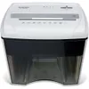 Aurora AU1285MD Small Desktop High Security Shredder - 12 Sheet Micro Cut Paper, CD, Credit Card, Spam Extraction Basket - White/Black