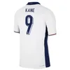 2024 Englands Football Shirt Bellingham Kane Rashford 2024 Euro Cup 2025 Drużyna narodowa koszulka piłki nożnej White Away Men Kit Kit Football Jersey Saka Foden S-XXL