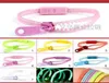 Luminöses Glühen im dunklen Reißverschlussarmband Unisex Zip Bangle Nacht Licht Armband Stressabbau Angst braucht Spielzeug Party BA6993847