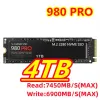 Behuizing SSD M2 NVME M.2 2280 PCIE 4.0 X 4 980 PRO 4TB 2TB 1 TB INTERNE SOLID STATEN ADVANG 980 HDD HARD DISK VOOR PS5 Desktop/pc/laptop