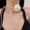 Choker Elegant Rose Necklet Clavicle Chain Sweater Collocation Delicate Neck