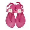 Дизайнерские сандалии для женских тапочек Slides Sliders Тройной черный розовый коричневый сандал кожа.