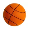 Odbijanie wycisza w Indoor Cicha koszykówka 24 cm Piana koszykówka cicha miękka piłka rozmiar 7 Air Bounce Basket Ball 357 Sportowa zabawka 240418