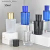Fragrance 6/15pcs High-end 50ml Empty Perfume Spray Bottle Glass Sprayer Cosmetic Container Fragrance Atomizer Portable Travel Packaging L49