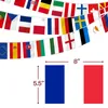 ANLEY European Union String Flag 28 países da União Europeia Decoração de Banner de Cordas - 27 pés 28 bandeiras 240411