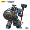 JOYTOY 118 Action Figure 40K Space Wolves Arjac Rockfist Anime Military Model 240417