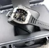Desginer mechanisch automatisch horloge topkwaliteit high-end RM001 Fantasic Men Real Tourbillon Quality Mechanical