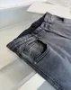 2024 Summer Men's Thin Classic Five Bag Grey Jeans Brand Quality Design Comfortable Casual Jeans