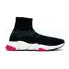 Woman Shoe Designer Sock Shoes Luxury Sneakers Man Slide Black White Sandal Grey Beige Speed Sports Platform Slipper Dust Bag with Box