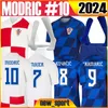 4xl 2024 2025 Croacia Croatias Soccer Jerseys fans Player National Team Mandzukic Brekalo Modric Perisic Kalinic 24 25 Rakitic Kovacic Men Kids Kits Football Shirts