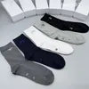 Mens socks fashion Letter Printed stocking Cotton Sports thick Socks Man Women Football Basketball Breathable striped athletic tall socks Luxury sportsocks L16