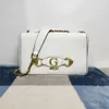 Handbag Designer Hot Vendre 50% de réduction sur les sacs d'épaule Gus New Chain et à la mode Couleur solide de couleur Small Sild Single Single épaule crossbody Womens