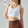 DESGINER ALS YOGA ALOE Tanks Top Top Womens High Street TRACTESS Backle Composite Sports Shockproofing Gathering Running Fitness Bra
