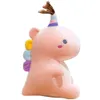 Cuscino di dinosauro soft toy piccolo piccolo cartone animato personalizzato Hing unicorno Dinosauro INFORMATO IL PRESO DI PRESO DEGLI PER GIOCHI