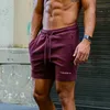 Mens shorts YA Summer Gym Bodybuilding Sports Fitness Running Training Cotton Shorts Streetwear Fashion Casual Shorts 240410