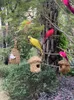 2535cm Simulation Parrot Garden Decoration Creative Lawn Figurine Ornament Animal Bird Outdoor Party Prop 240416