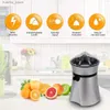 Juicers Electric Orange Juiceur Automatic Lemon Crosez EXTRACEUR HEURS FRAIS FRAIS FRUIT JUICE MAKER LIME JuiCer Machine Y240418