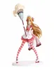 Anime Sword Art en ligne Version de femme de chambre Yuuki ASUNA 18 Échelle PVC Action Figure Collection Modèle Toys Doll Gift Q07221455297