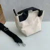 2024 NIEUWE AIJIA CANVAS TAG GEKOMKTE TOTE Simple handheld een schoudermode veelzijdige crossbody