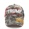 2024 Trump Hat U.S Prezydencki czapka wyborczy odbiorę Ameryki Regulowane prędkość odbijające bawełniane czapki sportowe