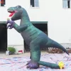 Atividades ao ar livre de 10mh (33 pés) com um model de dinossauro inflável de ventilador amplo mascote de réx-réx-réx-réx Jurássico desenho animado Brinquedos de balão de balão para decoração de parque temático