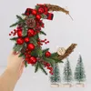 Decorative Flowers 3 Pcs Smilax Rattan Wedding Garland Making Garlands Vine Handicrafts DIY Ring Wreath Floral