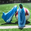 American Football Shoes Boots Long Spike Soccer Men's Adults Sport Kids Professional Non-Slip Breattable Training Cleats Footwear