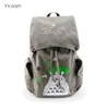 Totoro Canvas Backpack Travel Schoolbag Sword Art Attack Online na Titan Large Rucksack School Bag Mochila Escolar 2103235036885