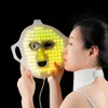 Silicone 7 Color PDT Phototherapy Dispositif Utiliser la machine PDT portable Red Lighthérapie Face Rélion des rides