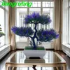 Decoratieve bloemen Universele scène bonsai boom simulatie plant nep met fles woonkamer tuin decoratie