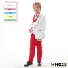 Costumes pour hommes costumes de costume formel sèche boy-blazer pantalon bowtie vêtements pour enfants partage de mariage performance de powalk show pogray costume