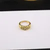 Designer Hearts Ring for Women Men Luxury Classic Ch Band Fashion Cuccioli unisex Coppia Cromo Gold Gioielli Gift TZPN