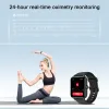 Watches Blackview Smart Watch R30 Heart Rise Men Women Sports Watch Sleep Monitor Ultralong Battrey för iOS Android -telefon