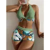 Sexiga kvinnors bikinis sätter sportstil tanktoppar baddräkter modedesigner storlek S-XL FZ041701