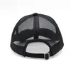 Mesh Short Brim Baseball Cap Fashion Hats dla mężczyzn Kobiety Wysokiej jakości unisex 240323