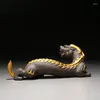 Tea Pets Purple Sand Pet Lucky Statue Dekoracja Dekoracja salonu