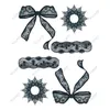 Waterproof Temporary Tattoo Sticker Bow Knot Sexy Lace Butterfly Flower Arm Leg Body Art Flash Tatoo Fake Tatto for Men Women 240408