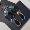 2024 Designer Slifors Sandals classico SCARPA DI MASHITÀ DI CITTURA VENI FAIPERS SLIPERS BASSE FLOP FLOP