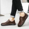 Chaussures décontractées hommes Généhes en cuir Derby Mens Luxury Handmade Handmade Men's Oxford Classic Business Office