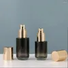 Bottiglie di stoccaggio 40 ml di bottiglia di vetro nero umidità Essenza siero/lozione/emulsione/fondazione/tono igienico per la cura della pelle per la cura della pelle